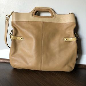 Coach Bonnie Leather Foldover Purse